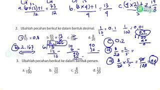 Pembahasan soal matematika kelas 4 halaman 29 tentang mengeubah
pecahan campuran ke biasa, desimal, persen, dan persen desim...