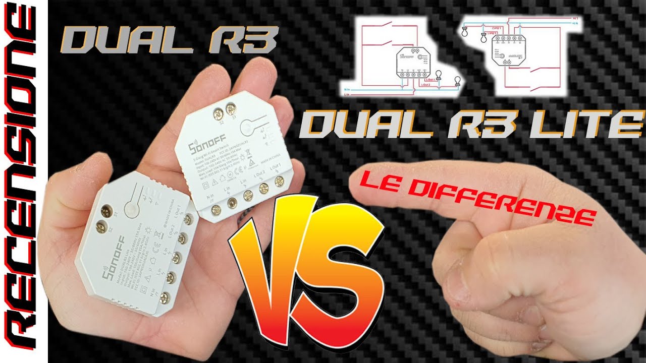 What changes? REVIEW Sonoff Dual R3 LITE / STANDARD alexa and pulse edge  tracking mode 