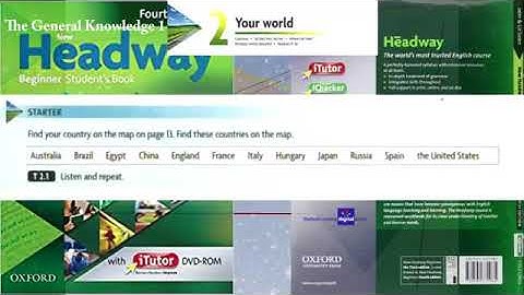 New headway Beginner student