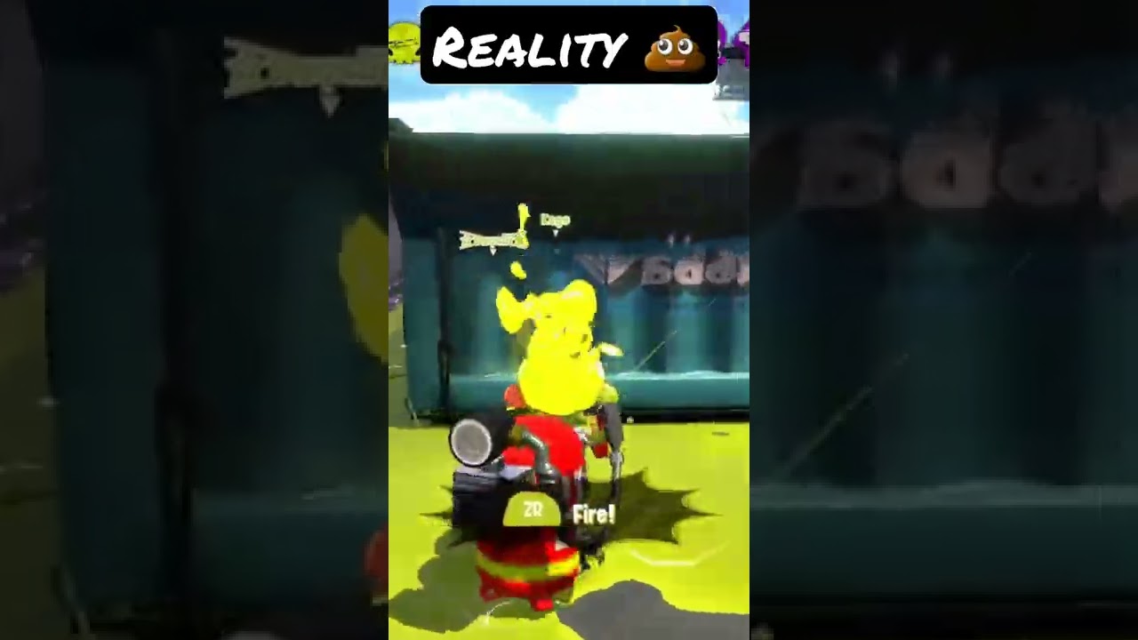 Splatoon 2 The Sniper Chronicles: Stingray, EXPECTATION VS REALITY