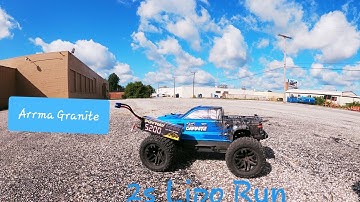 Arrma Granite 4x4 - Quick Run on 2s Lipo