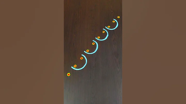 Easy Kolam For Beginners @RoopaRangoli #shorts #rangoli #kolam #muggulu #padikolam #kolangal