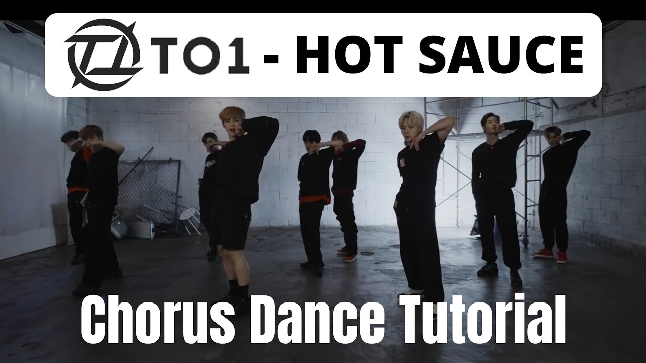 [TO1 Hot Sauce] Chorus Dance Tutorial Mirrored Slow (60, 80, 100) YouTube