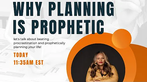 Planning is Prophetic
