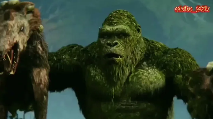 King kong Chased By a pack Scene 4k Full Scene (2024) Godzilla X Kong hindi movie