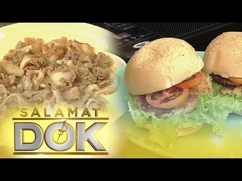 Mushroom patties and chicharon | Salamat Dok