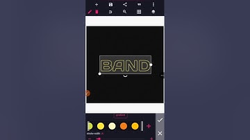 How to create a transparent text effect with border line in pixel lab 💥💥.
