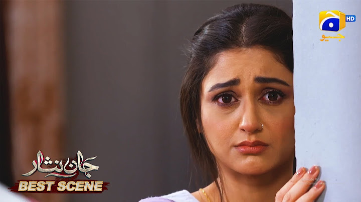 Jaan Nisar Episode 29 | Danish Taimoor - Hiba Bukhari - Haroon Shahid | Best Scene 01