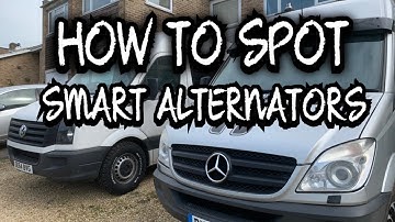 How to tell if your van / car has a smart alternator?