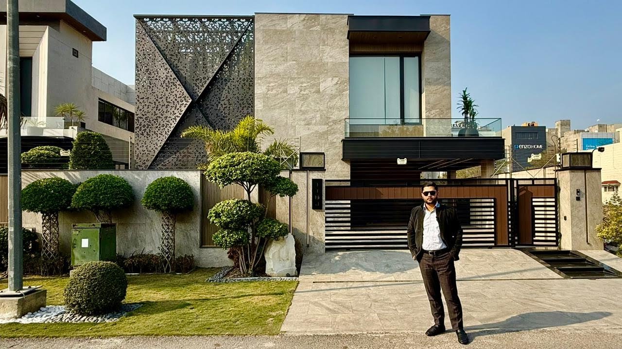 Ultra-Modern Japanese Style 1 Kanal Luxury House | DHA Phase 6 Lahore | Cinema Basement