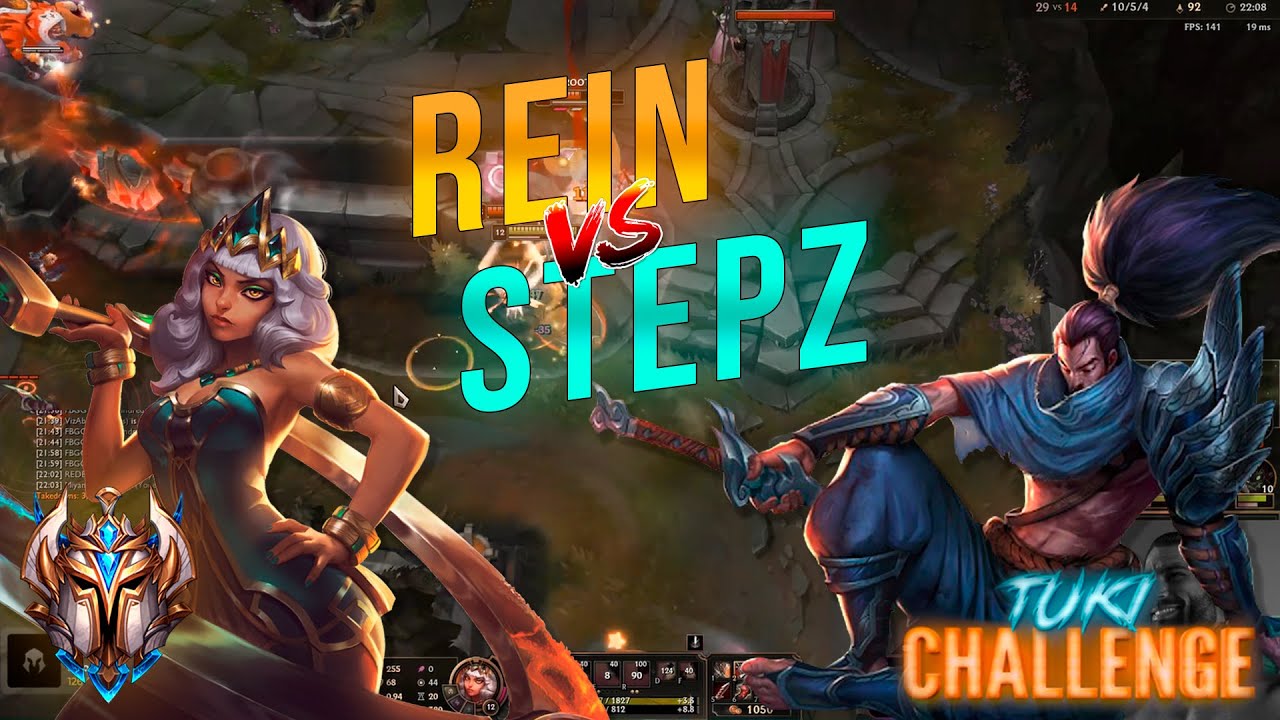 TOP 1 vs TOP 2 DEL TUKI CHALLENGE - Partida CONTRA STEPZ