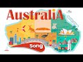 Australia song  song for kids  countries of the world