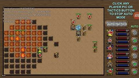 Fighting an Undead Dragon - Dungeons of Chaos (android/ios)