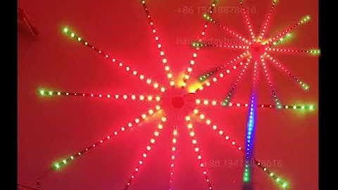 How to use digital led strip make amazing fireworks led light