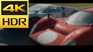 Ford v Ferrari | 4K UHD HDR | Le Mans Ken Miles VS Bandini Scene