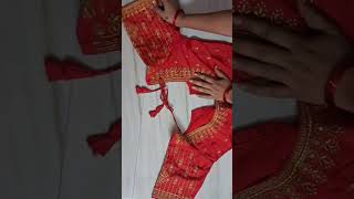 New red color work blouse...😍😍😍..#shorts #viral #trending...