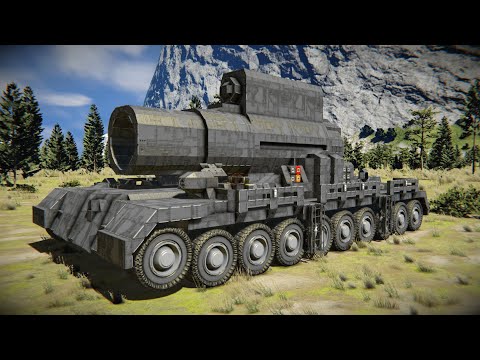 Srt.377-A "ODIN" Siege Mortar Showcase (Space Engineers)