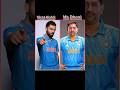 😱Virat Kohli🆚Ms Dhoni Transformation🥰#cricket #cricketer#viratkohli#msdhoni #shorts🥶#viral🔥#trending