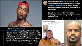 Ckfishing At The Fight Club Musclebackking & Arquez Threaten Lawsuits