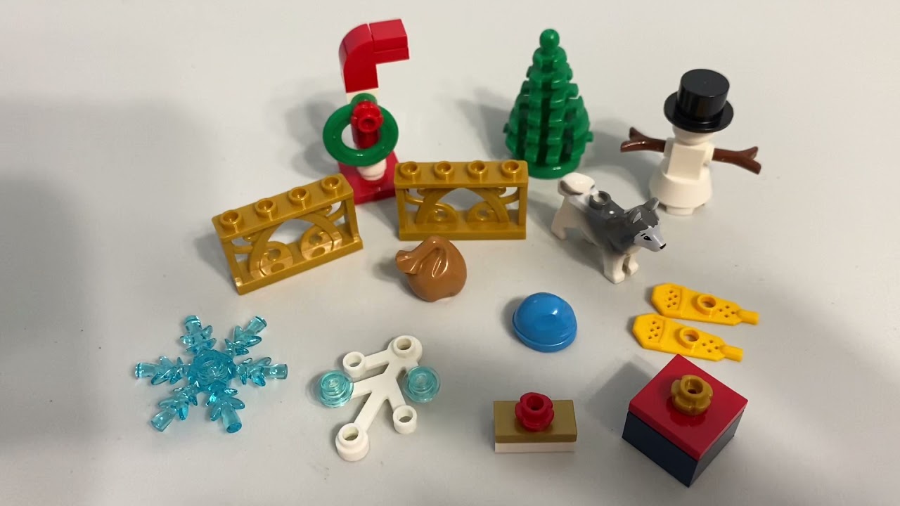 LEGO Xtra Xmas Accessories set 40368 review