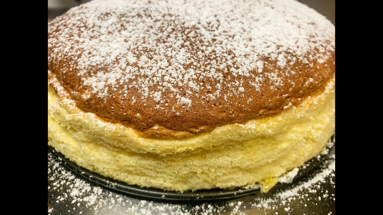 How To Make Japanese Jiggly Cheesecake (Cotton Cheesecake) YouTube