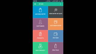 MERI DAIRY MOBILE SOFTWARE- Miilk software screenshot 1
