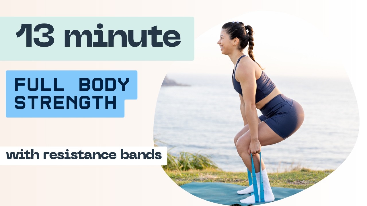 Resistance Band Full Body Workout | 13 Minute Strength Circuit | Improver to Intermediate Level