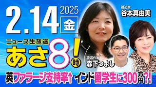 ニュースあさ8時!の配信のサムネイル画像