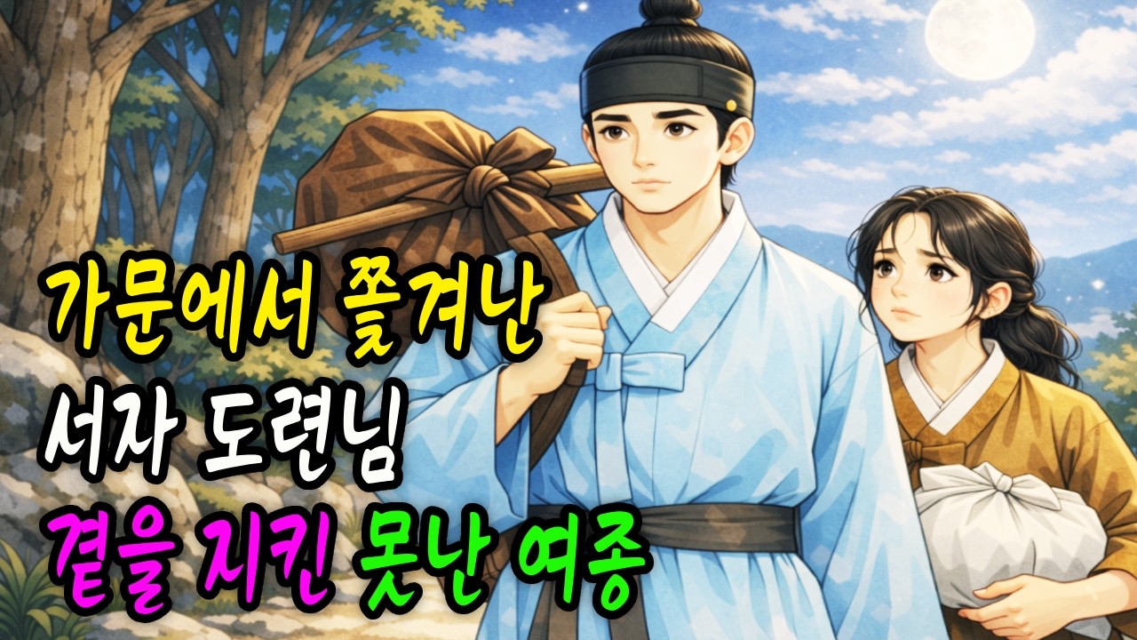 가문에서 쫓겨난 서자 도련님 곁을 지킨 못난 여종 /야담 민담 전설 설화 옛날이야기 수면 동화 사연