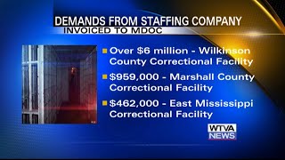 Mississippi auditor issues demands to prison staffing company