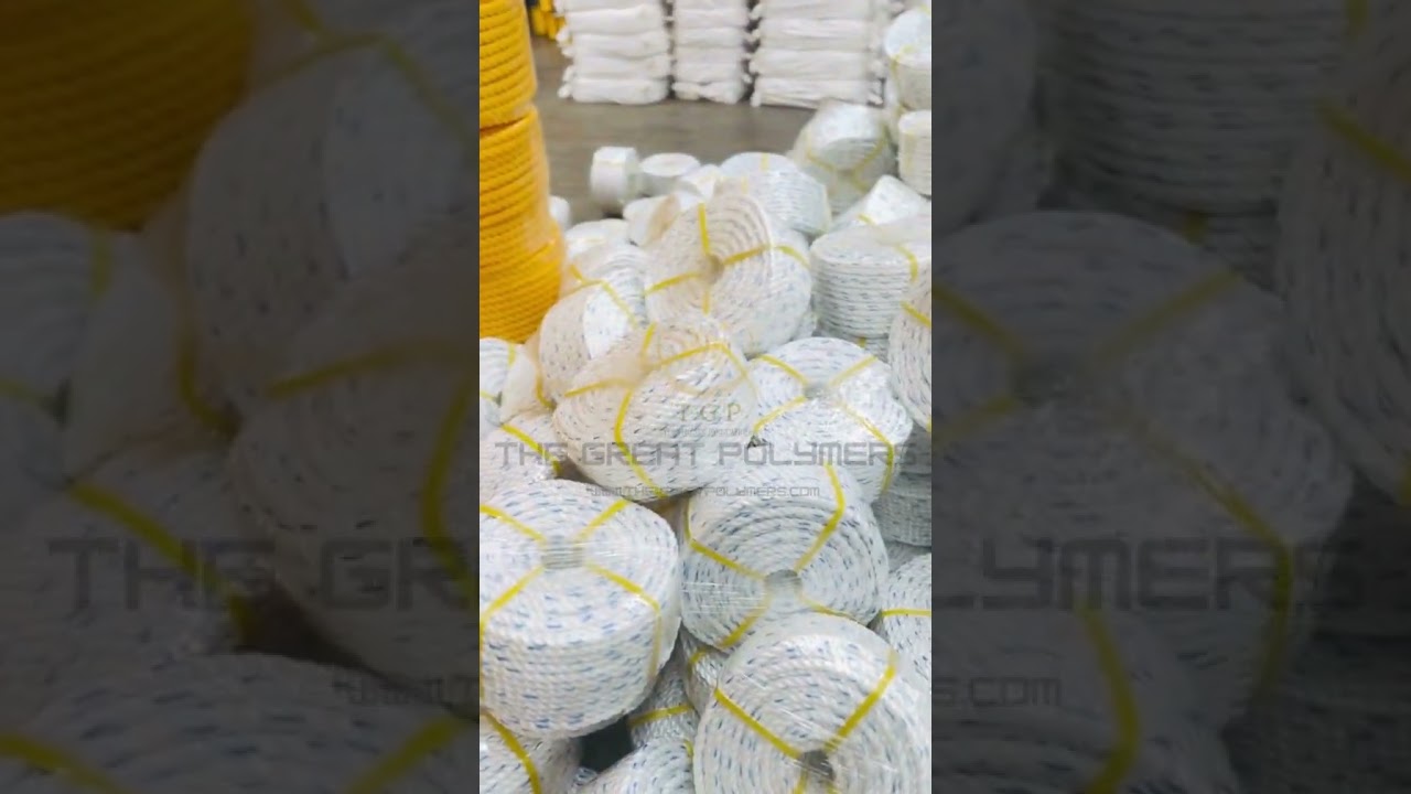 Polypropylene Danline Fishing Loading For Africa 40 Feet Container-THE GREAT POLYMERS 