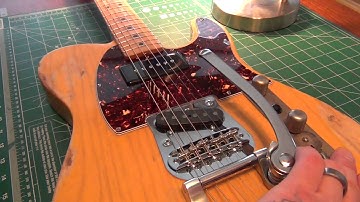 My 52 Fender Telecaster has been pimped!