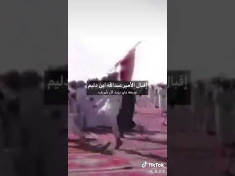 الامير عبدالله ابن دليم وربعه آل يزيد شريف جنب قحطان