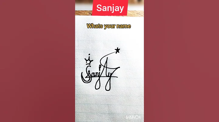 Signature of Sanjay #signature #shorts #art #sign #premium #signatureideas #shortsfeed