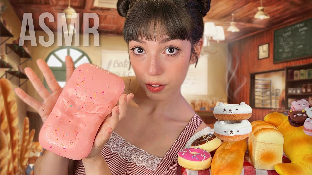 ASMR FAKE BAKERY | A PADARIA MAIS RELAXANTE DE TODAS 🥐