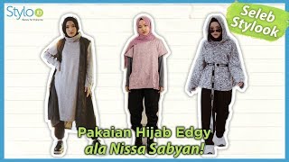 Gaya Hijab Kekinian Ala Nissa Sabyan Model Baju Hijab Edgy Untuk Remaja Yang Kasual Keninian Youtube