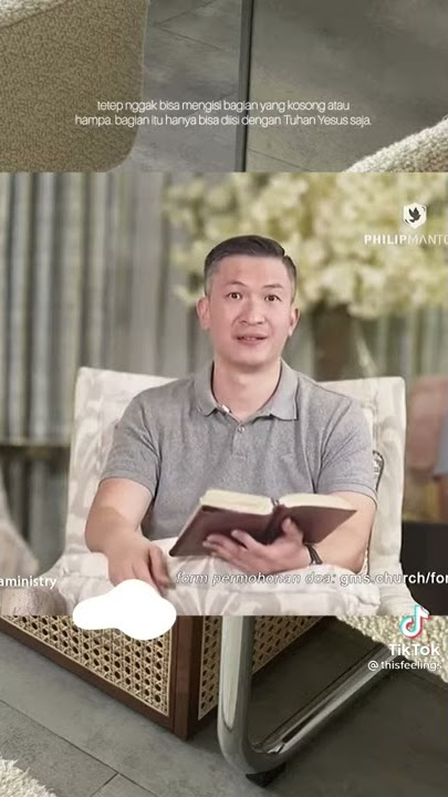 ps.philip mantofa . isi hati kita dengan Tuhan yesus🙏