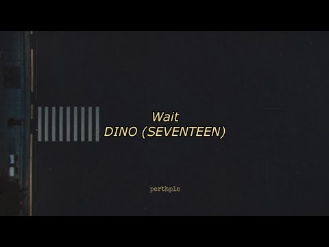 dino (seventeen) - wait english lyrics