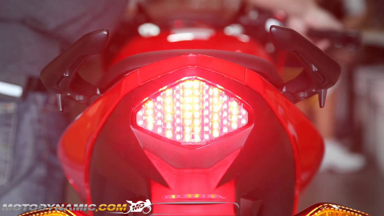 Sequential LED Tail Lights For Honda CBR500R/CB500X/CB500F (2013-2015) - Clear Lens, Plug & Play