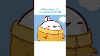 Molang &amp; Piu Piu Mengambil Bungkusan Itu #shorts #youtubeshorts #molang