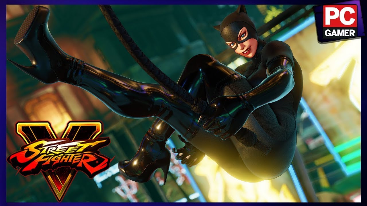 Street Fighter V PC mods - Catwoman by addysun