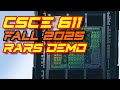 CSCE 611 Fall 2025 Lecture 3: RARS Tutorial