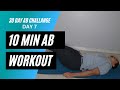 30 DAY AB CHALLENGE (DAY 7) / NO EQUIPMENT / 10 MIN AB WORKOUT / Follow Along