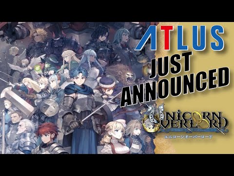 ATLUS Just ANNOUNCED Unicorn Overlord a BRAND NEW RPG ~ ATLUS News