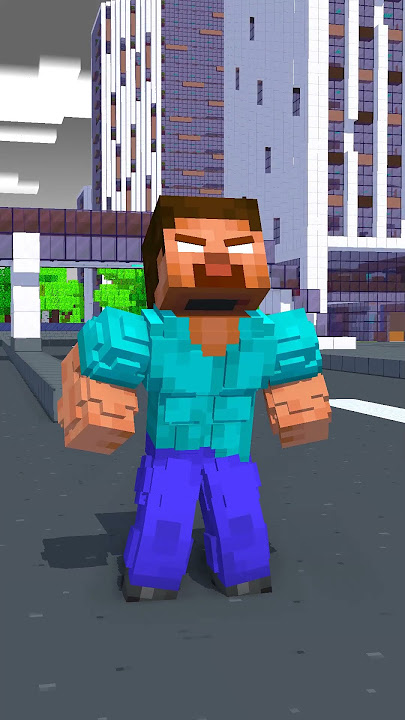 HELP Herobrine King Kong Attack - Minecraft Animation
