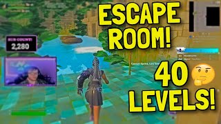 ESCAPE ROOMS 40 LEVELS! - Creative w/ Nightz screenshot 5