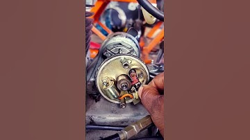 Back kick  Problem in old bullet... Points setting #royalenfield #automobile #enfield #backfire