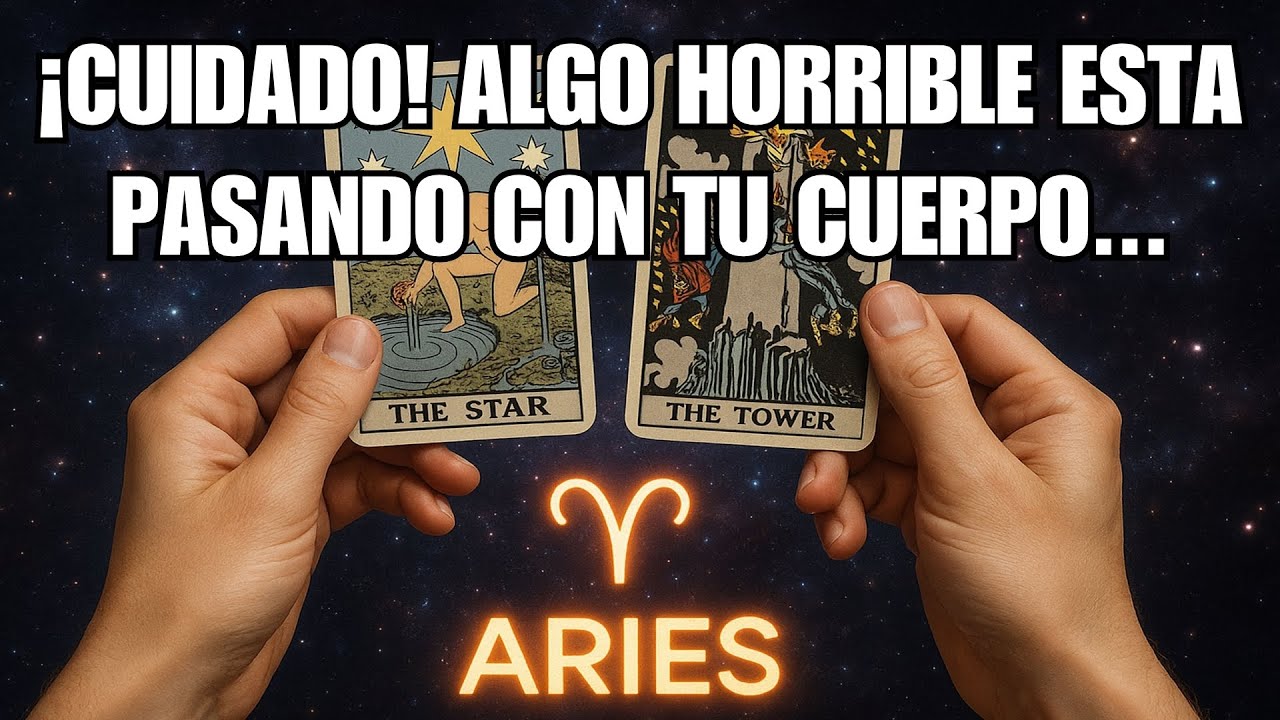 ARIES♈¡URGENTE! DIOS REVELA ALGO GRAVE SOBRE TU CUERPO, MÍRALO AHORA #tarot