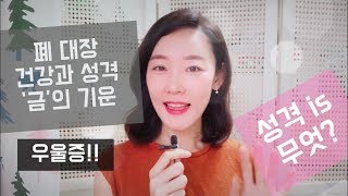 음양오행 금형 / 폐 대장 건강과 성격 / 성격이란 무엇인가? /우울증 원인