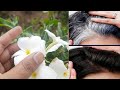 सफेद बाल एकदम काले कर देगा | बालों का टूटना झड़ना भी बंद कर देगा | white hair to black hair remedy